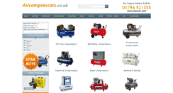 Desktop Screenshot of aircompressors.co.uk