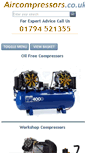 Mobile Screenshot of aircompressors.co.uk